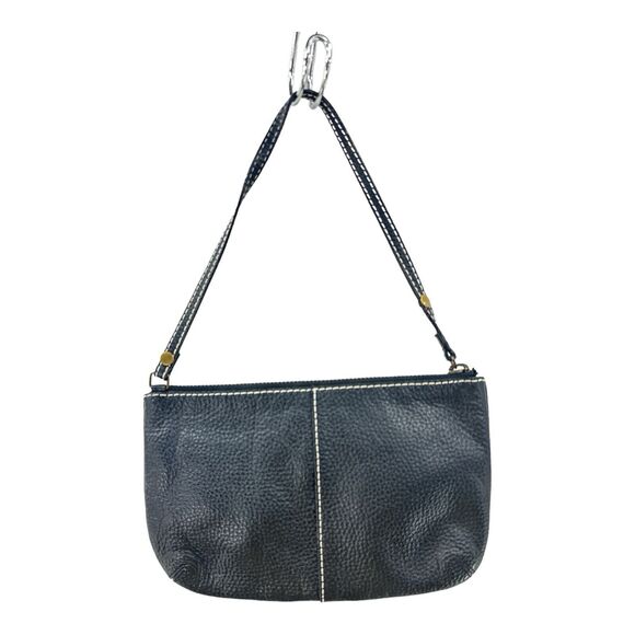 GAP Handbags - GAP Black Genuine Leather Wristlet